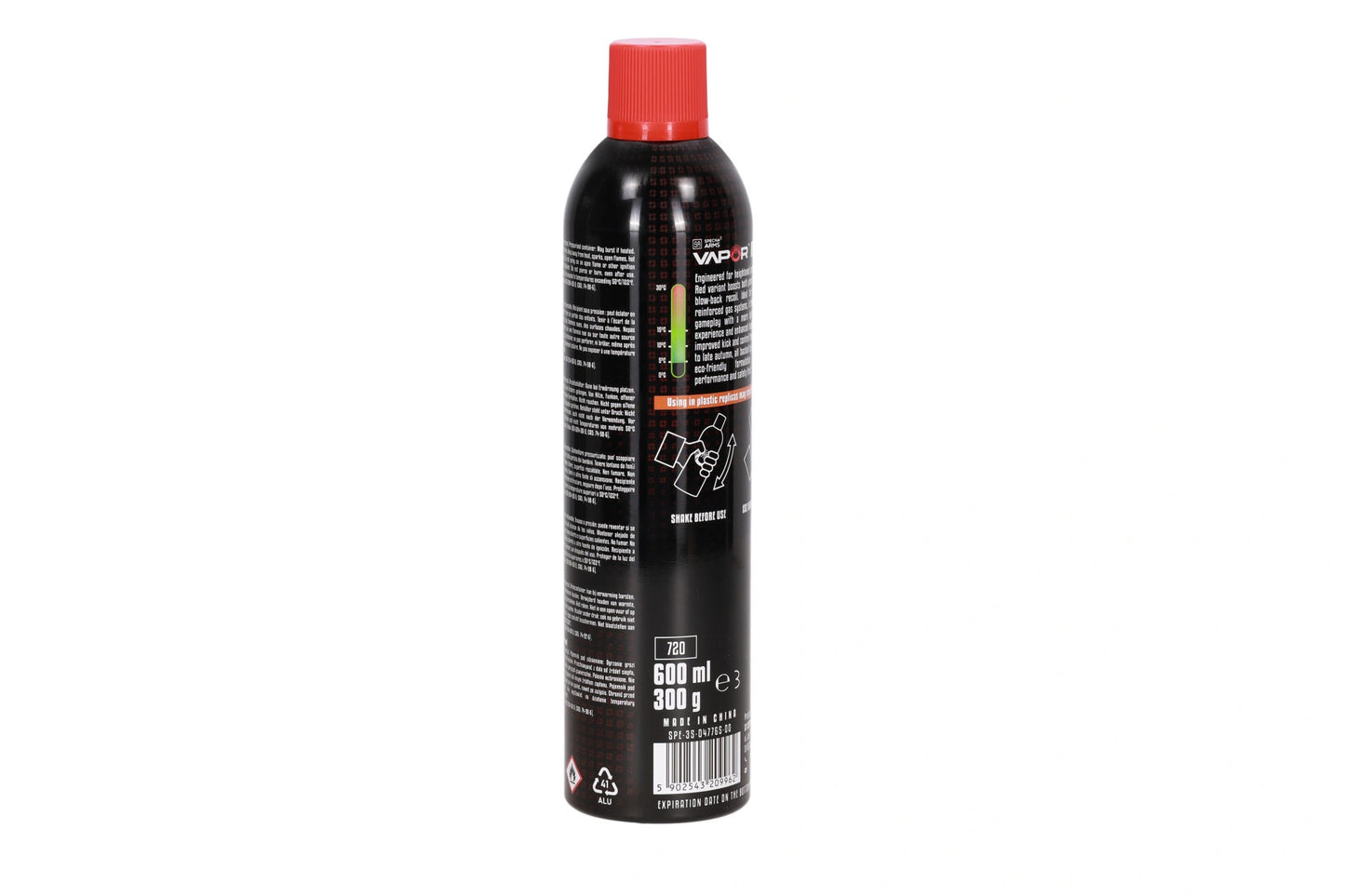 Red gas Vapor™ Red 600ml