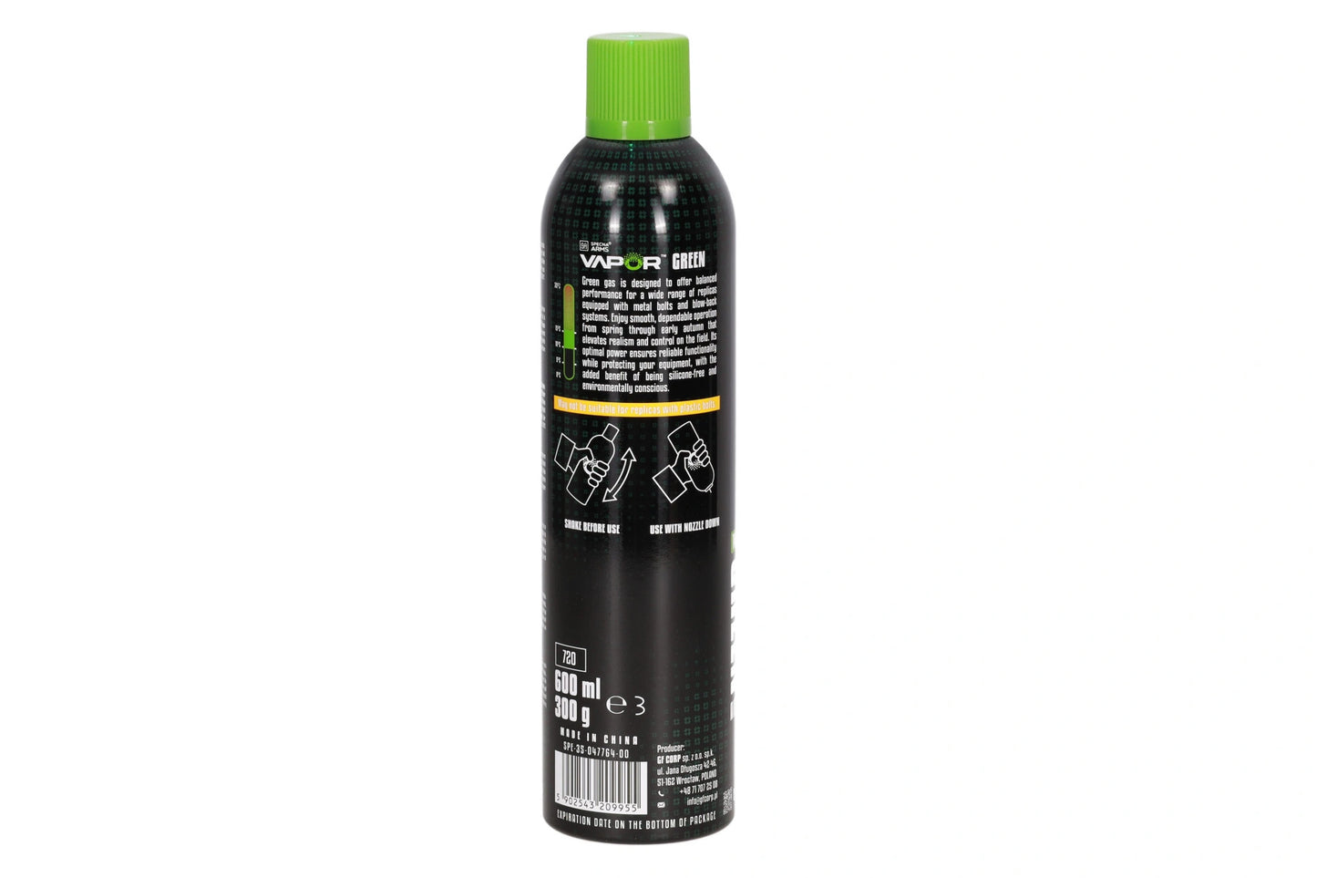 Green Gas Vapor™ Green 600ml