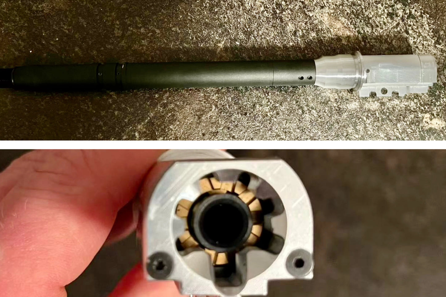 CLUTCH PRECISION adapter komory 4uad Magnus do replik MCX APFG